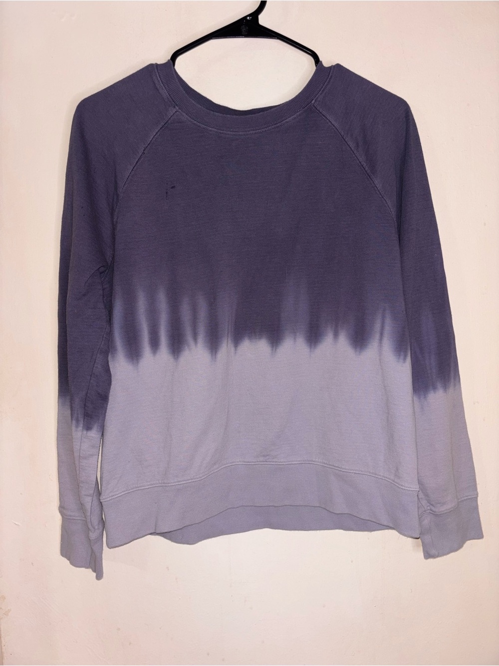 Athleta Purple Ombre Crewneck Sweatshirt